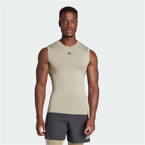 adidas techfit training sleeveless tee